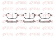 0985.02 Sada brzdových destiček, kotoučová brzda REMSA