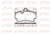 0996.00 Sada brzdových destiček, kotoučová brzda REMSA