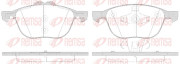 1082.50 Sada brzdových destiček, kotoučová brzda REMSA