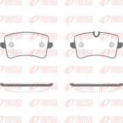 1343.14 Sada brzdových destiček, kotoučová brzda REMSA