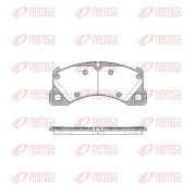 1345.45 Sada brzdových destiček, kotoučová brzda REMSA