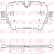 1572.00 Sada brzdových destiček, kotoučová brzda REMSA