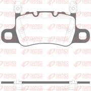 1598.30 Sada brzdových destiček, kotoučová brzda REMSA