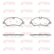 1605.10 Sada brzdových destiček, kotoučová brzda REMSA