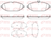 1618.00 Sada brzdových destiček, kotoučová brzda REMSA