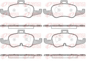 1653.00 Sada brzdových destiček, kotoučová brzda REMSA