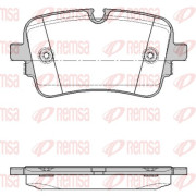 1668.10 Sada brzdových destiček, kotoučová brzda REMSA