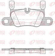 1714.20 Sada brzdových destiček, kotoučová brzda REMSA