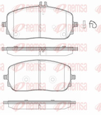 1826.00 Sada brzdových destiček, kotoučová brzda REMSA