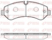 1866.00 Sada brzdových destiček, kotoučová brzda REMSA