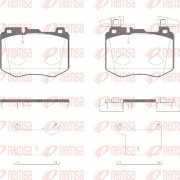 1883.20 Sada brzdových destiček, kotoučová brzda REMSA