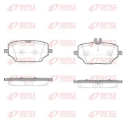 1895.00 Sada brzdových destiček, kotoučová brzda REMSA