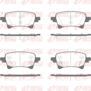 1903.04 Sada brzdových destiček, kotoučová brzda REMSA