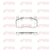 1908.00 Sada brzdových destiček, kotoučová brzda REMSA