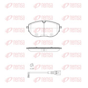 1919.01 Sada brzdových destiček, kotoučová brzda REMSA