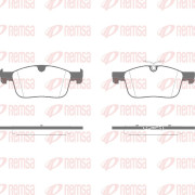 1949.00 Sada brzdových destiček, kotoučová brzda REMSA