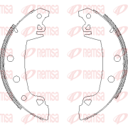 4017.07 REMSA brzdové čeľuste 4017.07 REMSA