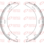 4094.01 REMSA sada brzd. čeľustí parkov. brzdy 4094.01 REMSA