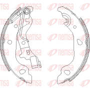 4098.00 REMSA brzdové čeľuste 4098.00 REMSA