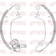 4130.00 REMSA brzdové čeľuste 4130.00 REMSA