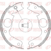 4148.00 Sada brzdových čelistí, parkovací brzda REMSA