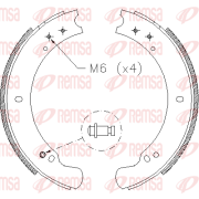 4162.00 Brzdové pakny REMSA