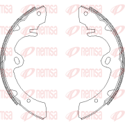 4329.00 REMSA brzdové čeľuste 4329.00 REMSA