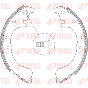 4333.01 Brzdové pakny REMSA