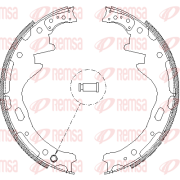 4357.00 REMSA brzdové čeľuste 4357.00 REMSA