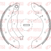 4396.00 REMSA brzdové čeľuste 4396.00 REMSA