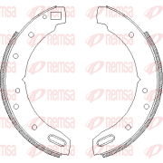 4604.00 REMSA sada brzd. čeľustí parkov. brzdy 4604.00 REMSA