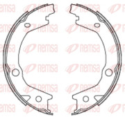 4697.00 Sada brzdových čelistí, parkovací brzda REMSA