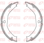 4698.00 Sada brzdových čelistí, parkovací brzda REMSA