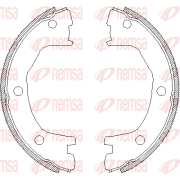 4712.00 Sada brzdových čelistí, parkovací brzda REMSA