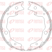 4752.00 Sada brzdových čelistí, parkovací brzda REMSA