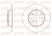 6057.00 Brzdový kotouč REMSA