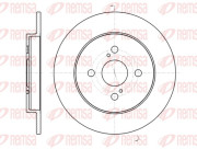 61004.00 Brzdový kotouč REMSA