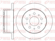 61055.00 Brzdový kotouč REMSA