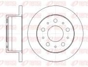 61056.00 Brzdový kotouč REMSA