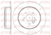 61089.00 Brzdový kotouč REMSA