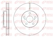 61093.10 Brzdový kotouč REMSA