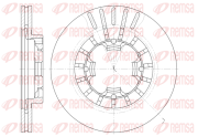 61108.10 REMSA brzdový kotúč 61108.10 REMSA