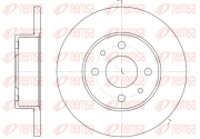 6111.00 REMSA brzdový kotúč 6111.00 REMSA