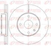 61181.10 Brzdový kotouč REMSA