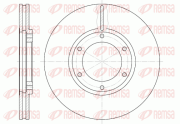 61240.10 REMSA brzdový kotúč 61240.10 REMSA