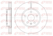 61286.10 Brzdový kotouč REMSA