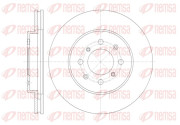 61357.10 Brzdový kotouč REMSA