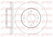 61371.10 Brzdový kotouč REMSA