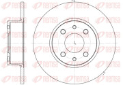 6150.00 Brzdový kotouč REMSA