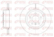 61550.10 Brzdový kotouč REMSA